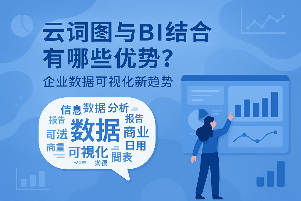 云词图与BI结合有哪些优势？企业数据可视化新趋势