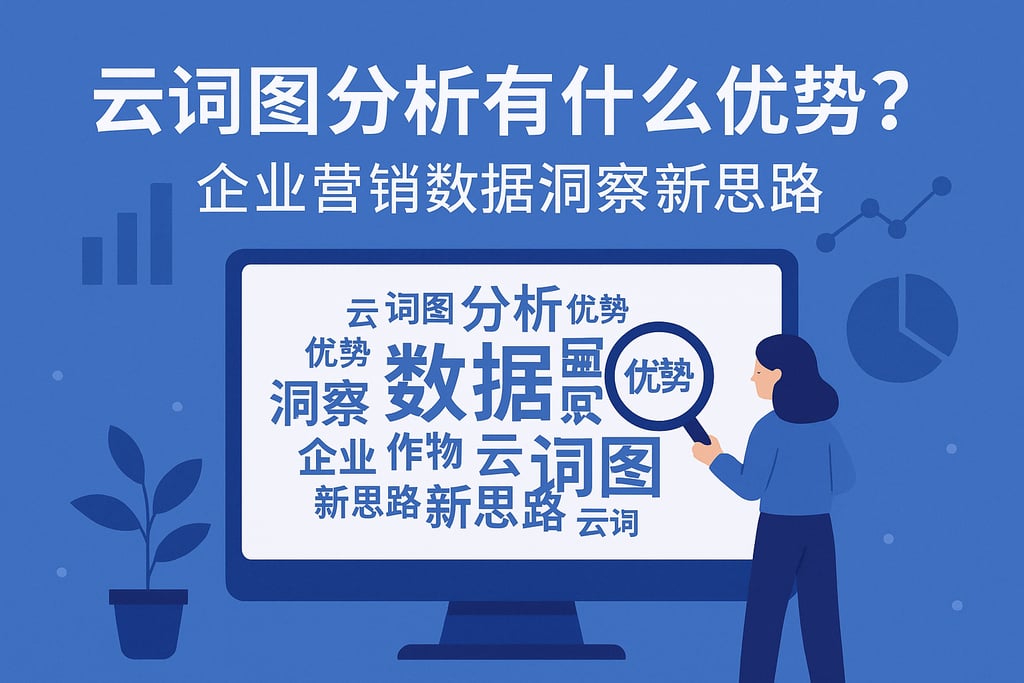 云词图分析有什么优势？企业营销数据洞察新思路