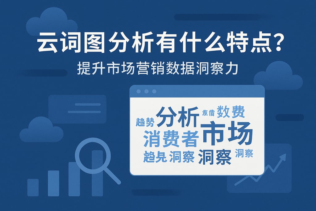 云词图分析有什么特点？提升市场营销数据洞察力