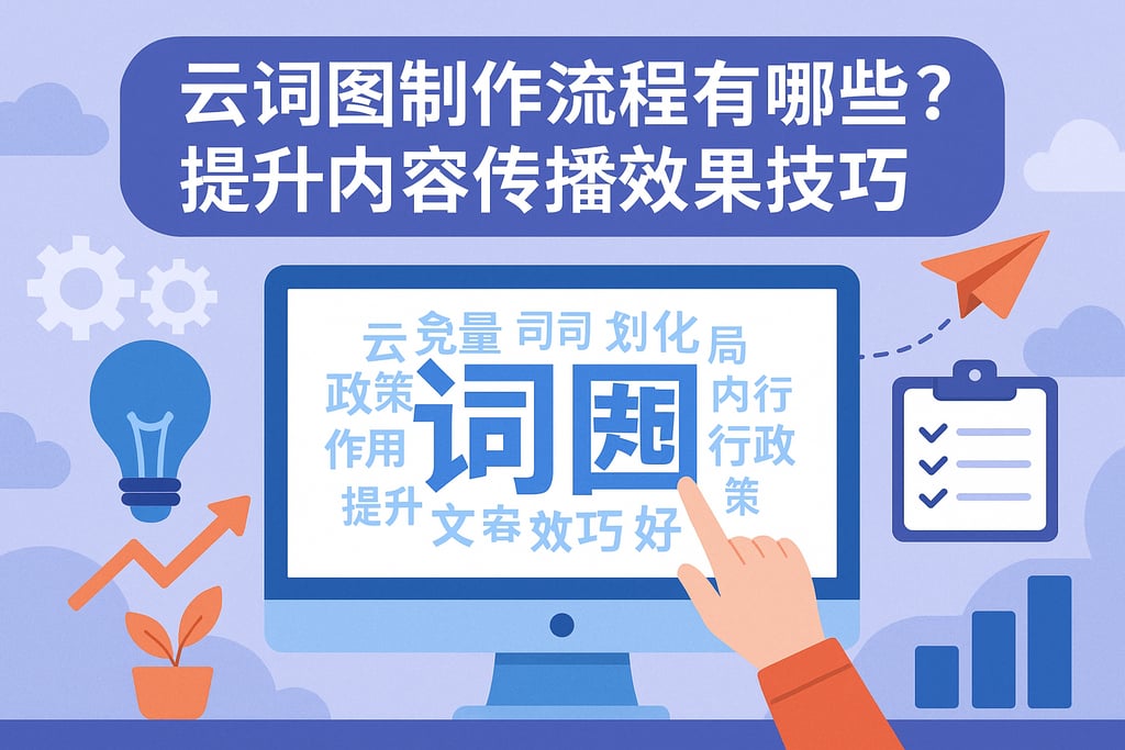 云词图制作流程有哪些？提升内容传播效果技巧