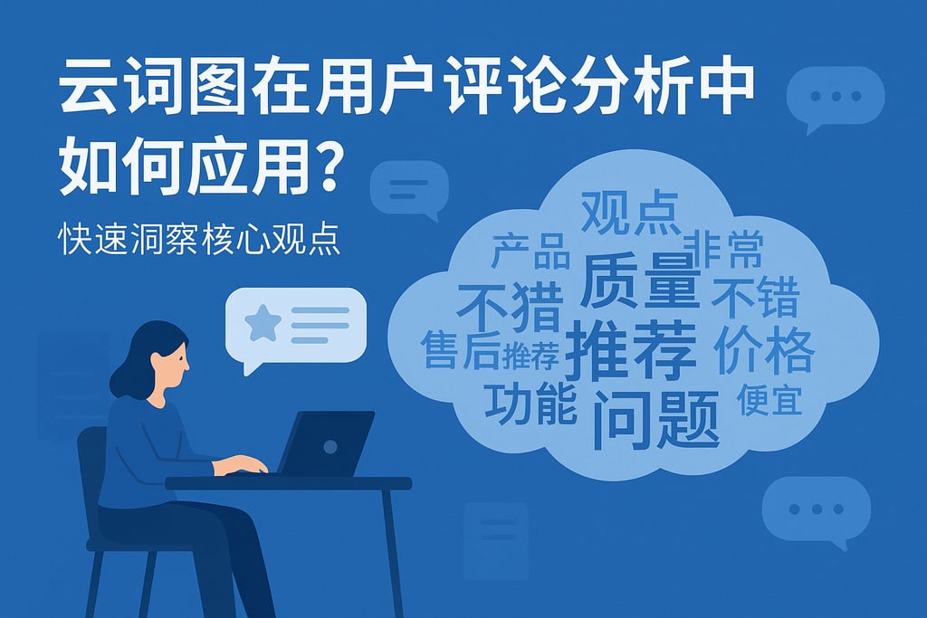 云词图在用户评论分析中如何应用？快速洞察核心观点