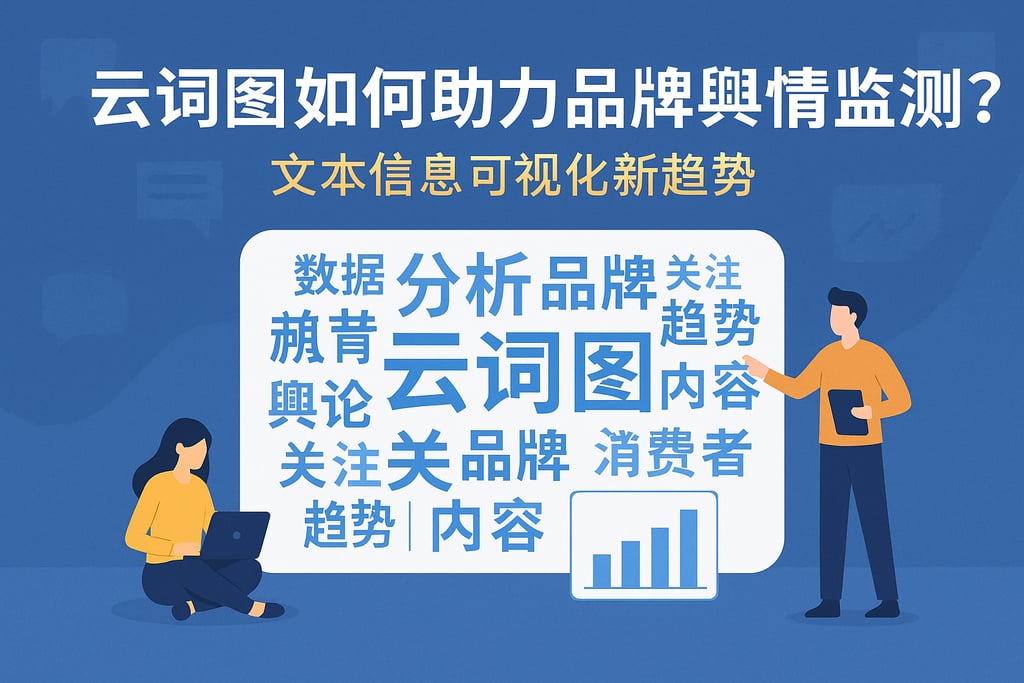 云词图如何助力品牌舆情监测？文本信息可视化新趋势