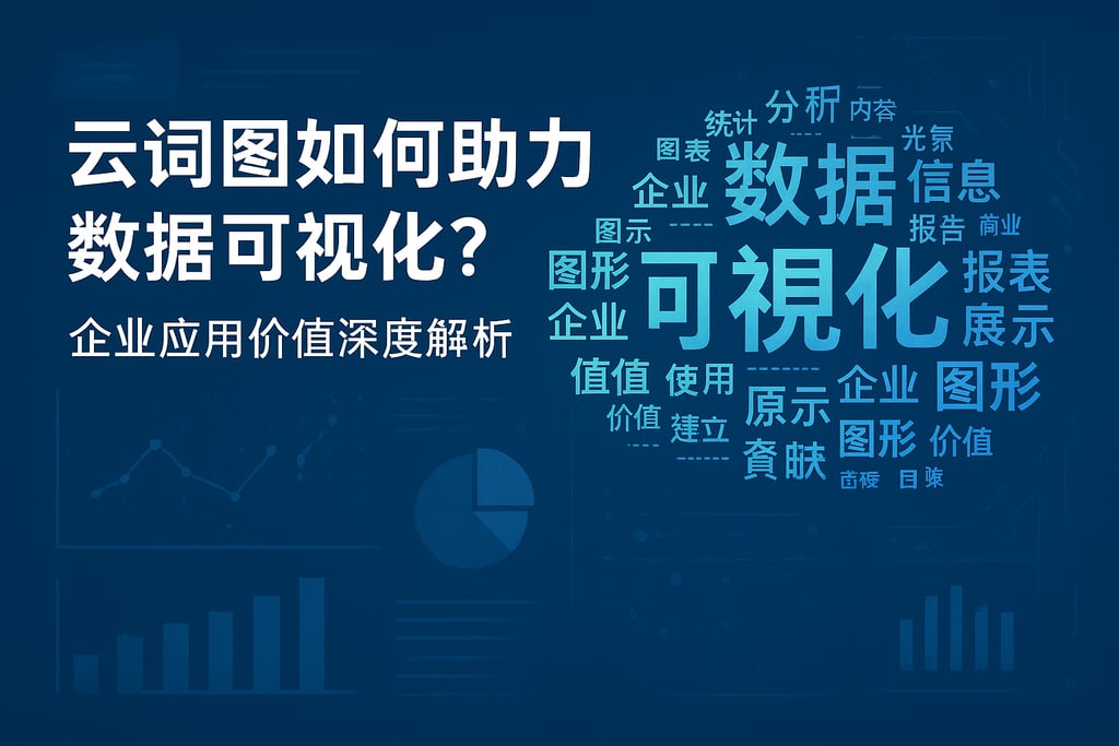云词图如何助力数据可视化？企业应用价值深度解析
