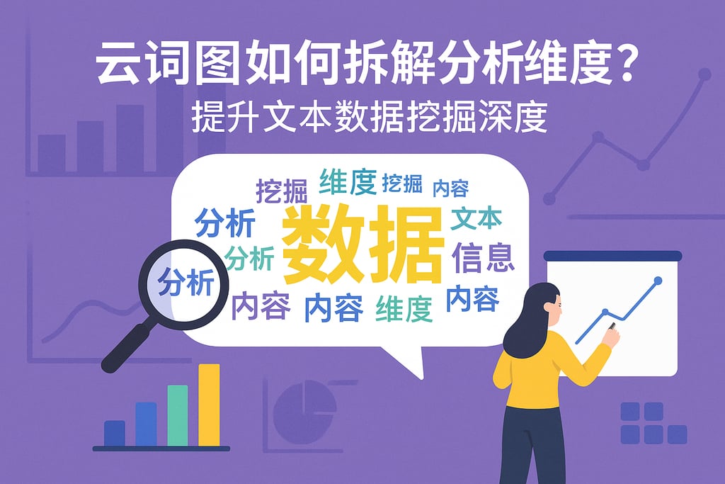 云词图如何拆解分析维度？提升文本数据挖掘深度