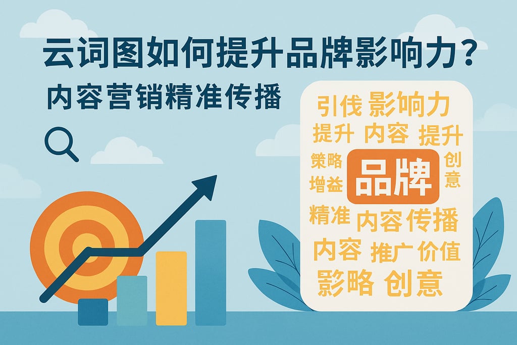 云词图如何提升品牌影响力？内容营销精准传播