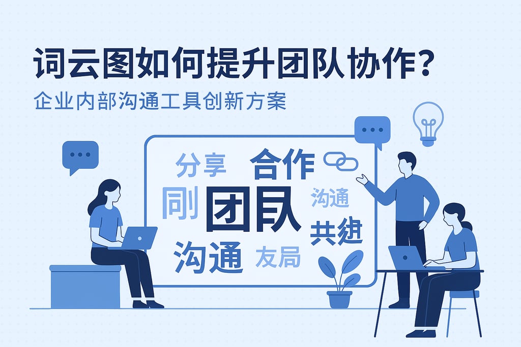 云词图如何提升团队协作？企业内部沟通工具创新方案