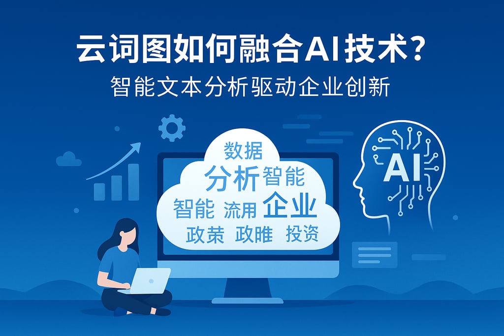 云词图如何融合AI技术？智能文本分析驱动企业创新