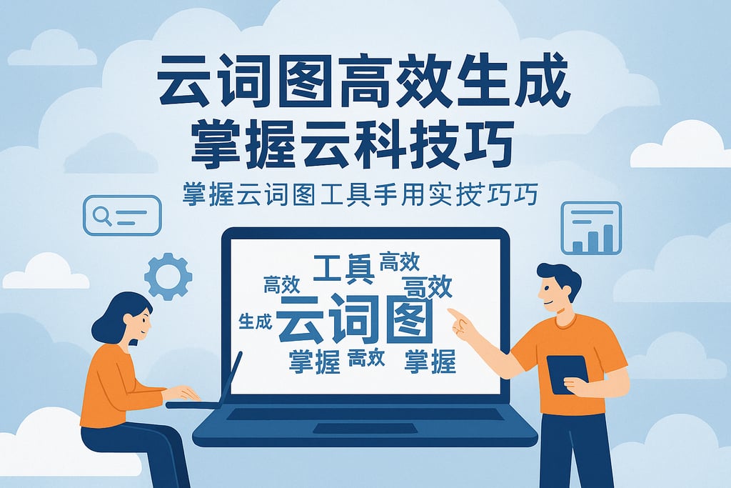 云词图如何高效生成？掌握云词图工具的实用技巧