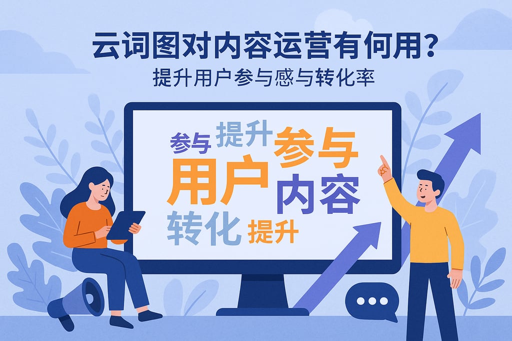 云词图对内容运营有何作用？提升用户参与感与转化率