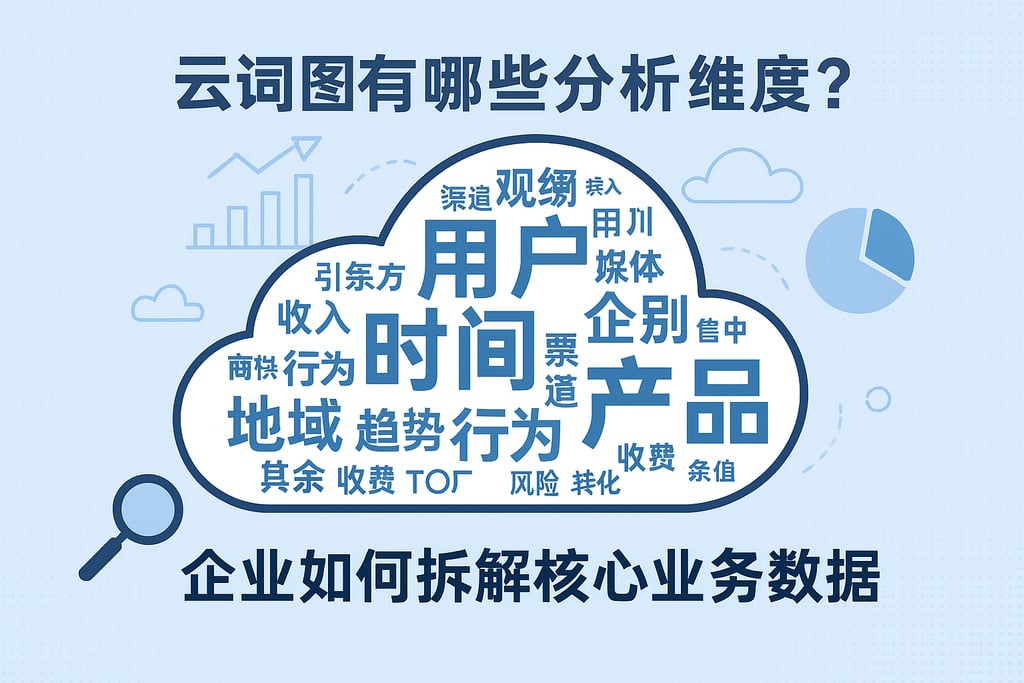 云词图有哪些分析维度？企业如何拆解核心业务数据