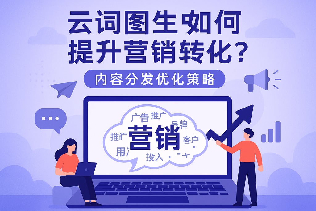 云词图生成如何提升营销转化？内容分发优化策略