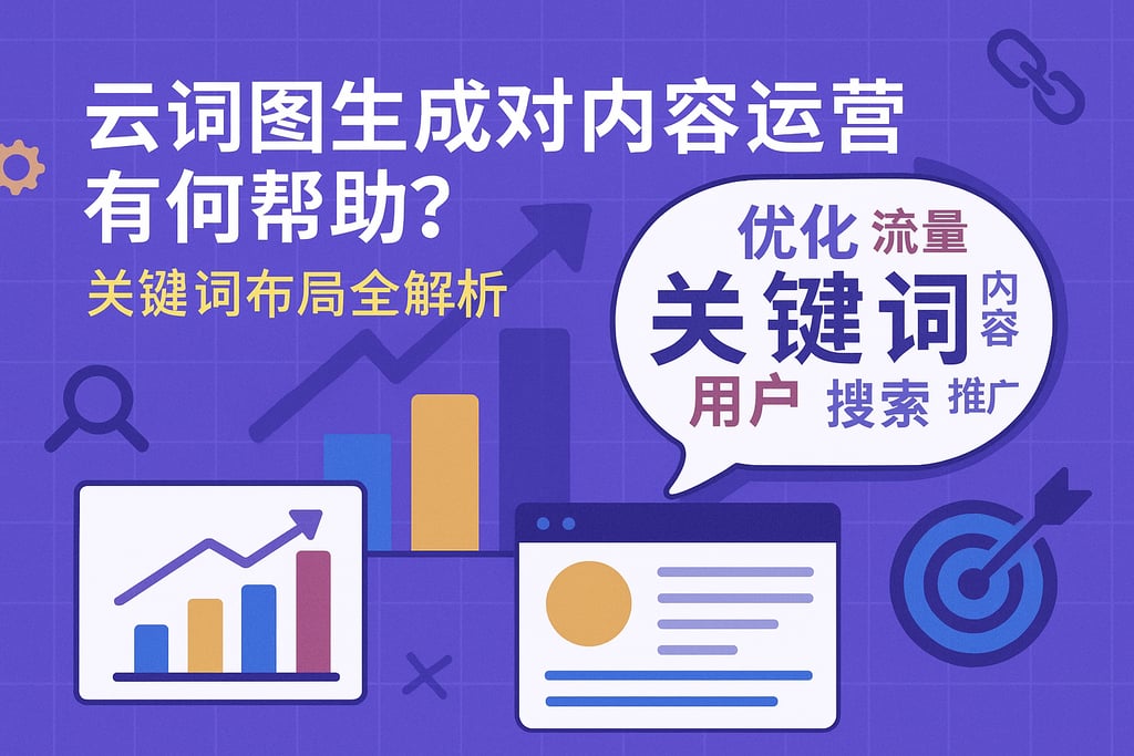 云词图生成对内容运营有何帮助？关键词布局全解析