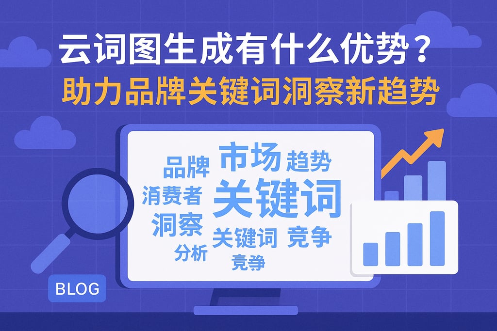 云词图生成有什么优势？助力品牌关键词洞察新趋势