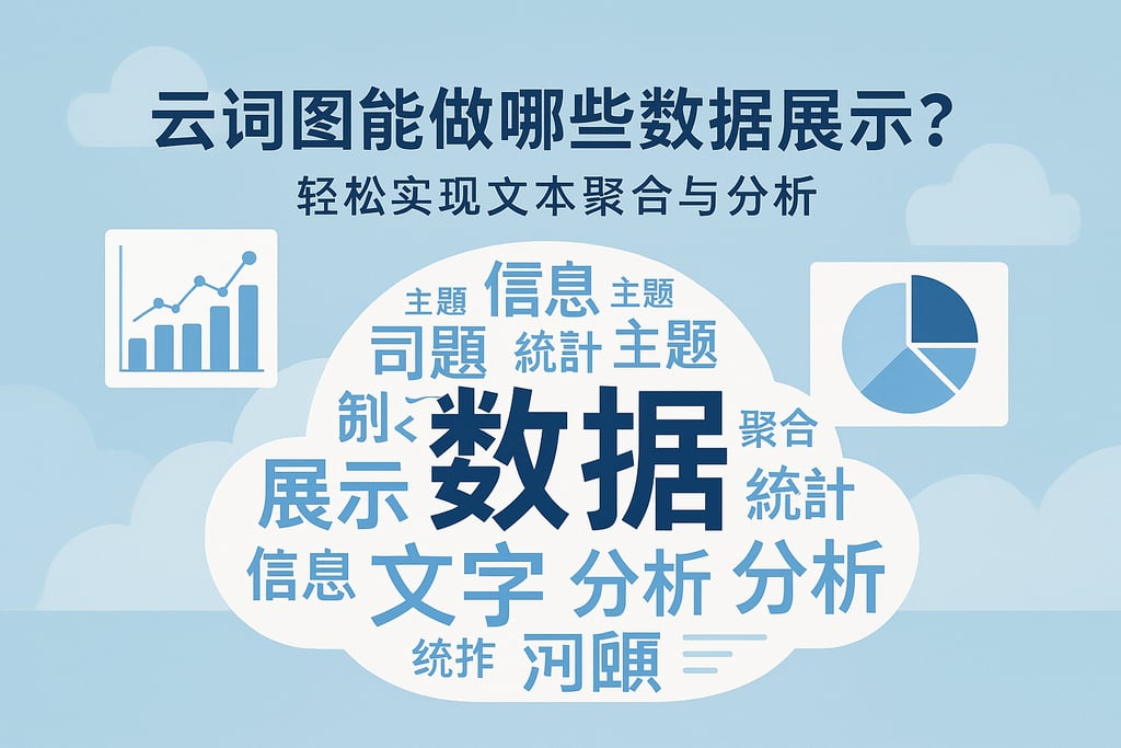 云词图能做哪些数据展示？轻松实现文本聚合与分析