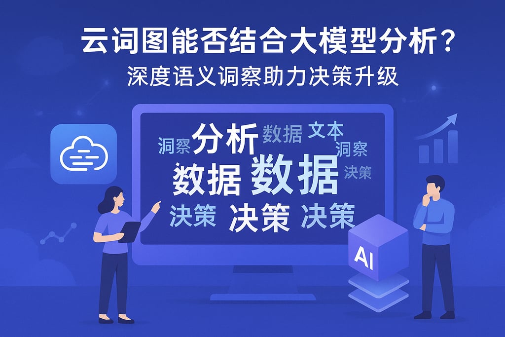 云词图能否结合大模型分析？深度语义洞察助力决策升级