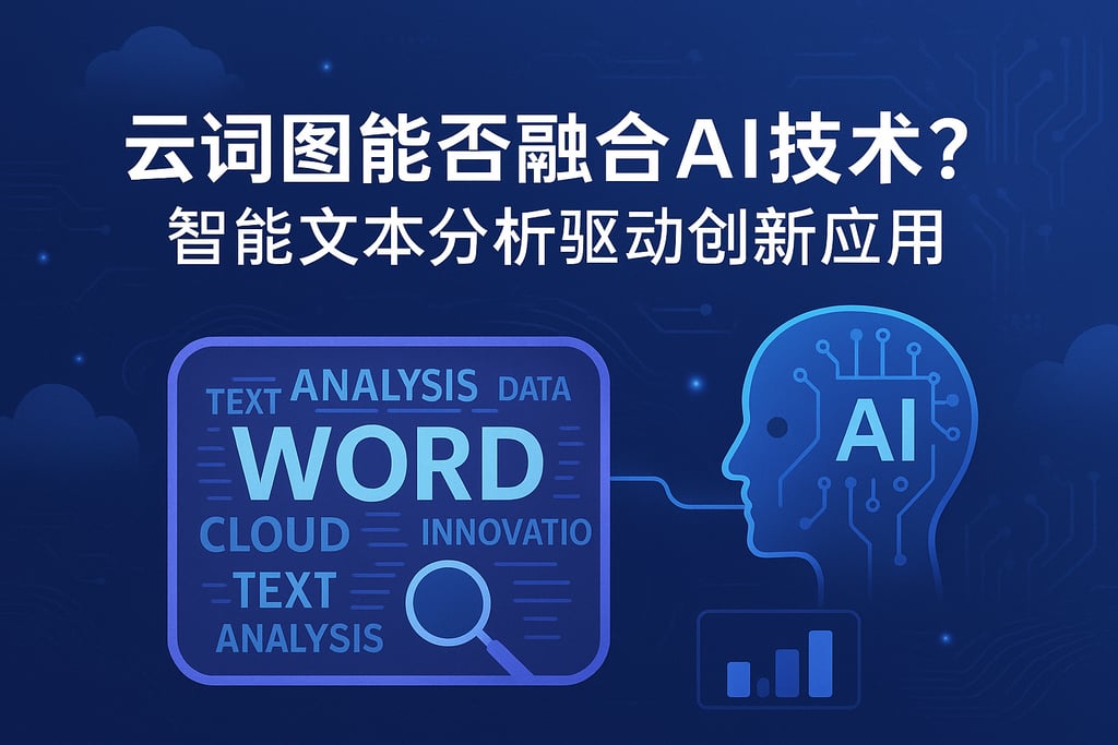 云词图能否融合AI技术？智能文本分析驱动创新应用