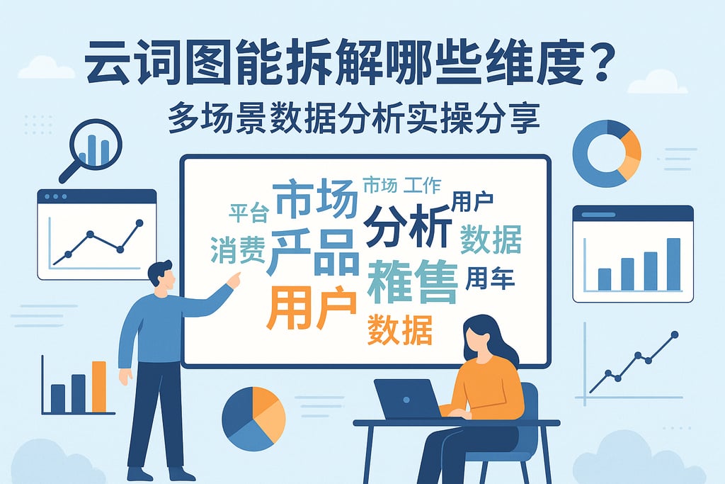 云词图能拆解哪些维度？多场景数据分析实操分享