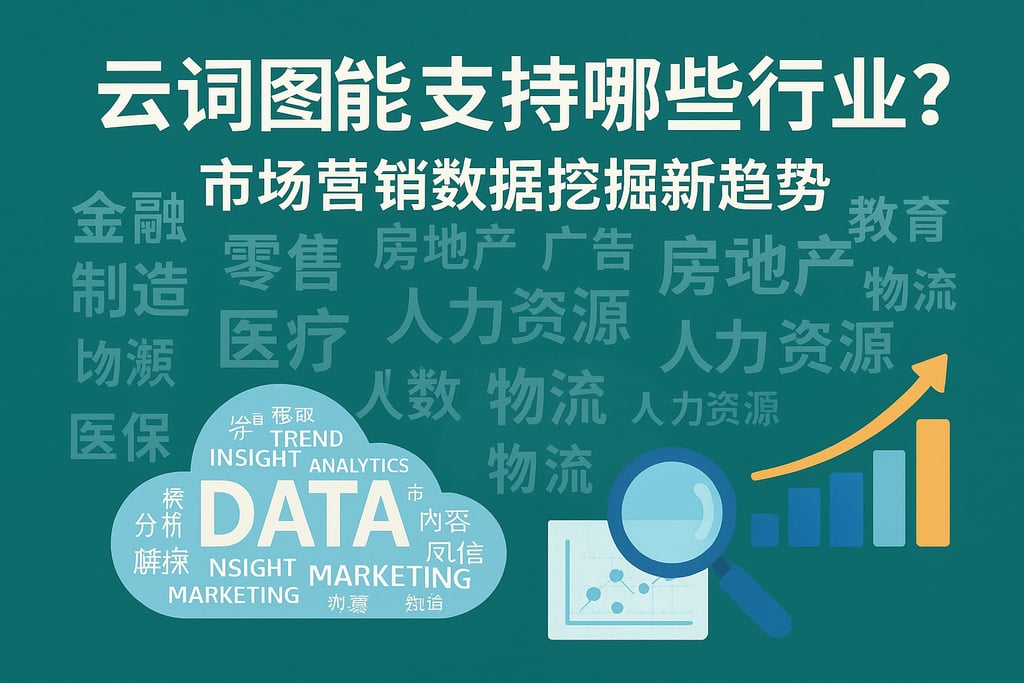 云词图能支持哪些行业？市场营销数据挖掘新趋势