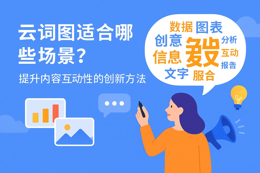 云词图适合哪些场景？提升内容互动性的创新方法