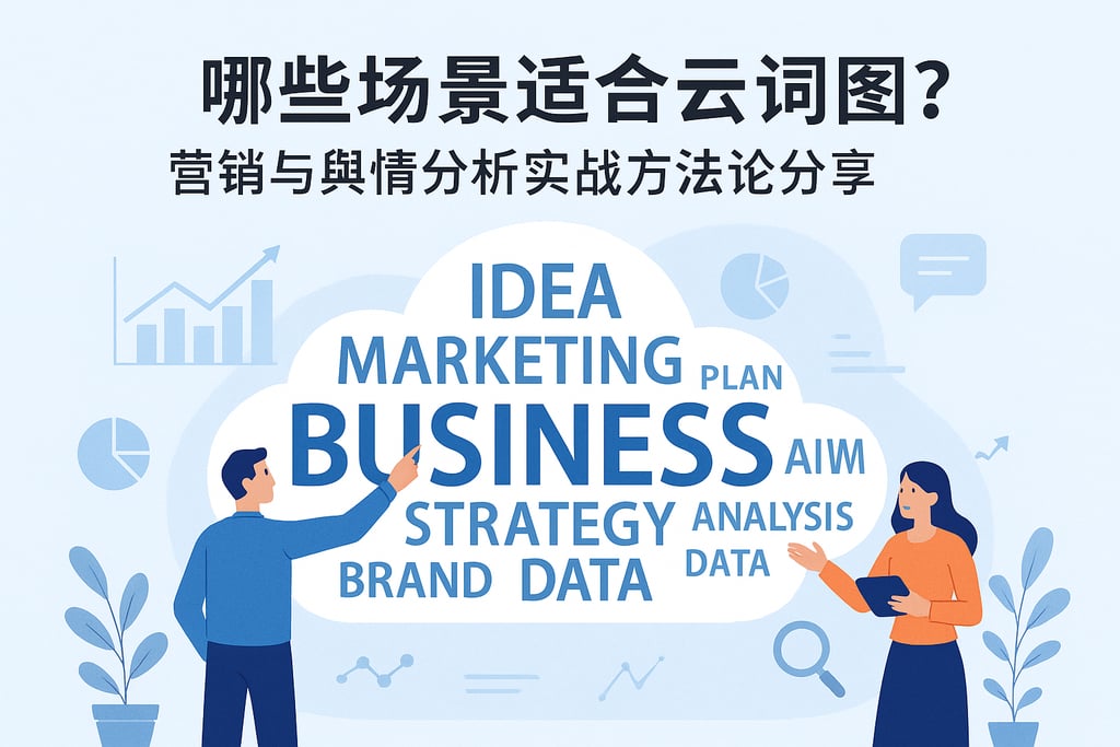云词图适合哪些场景？营销与舆情分析实战方法论分享