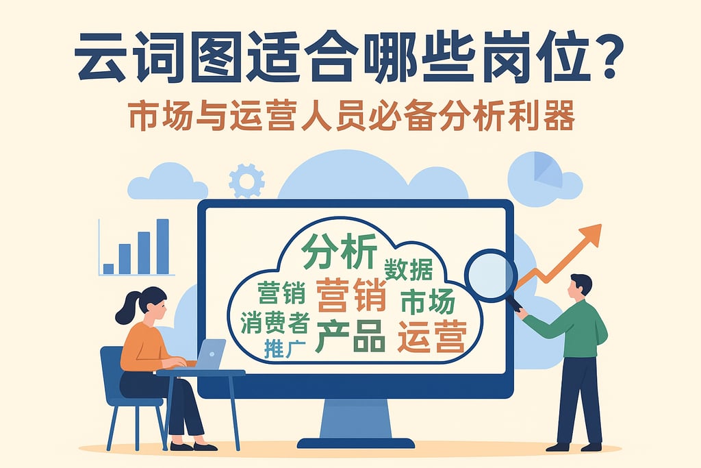 云词图适合哪些岗位？市场与运营人员必备分析利器