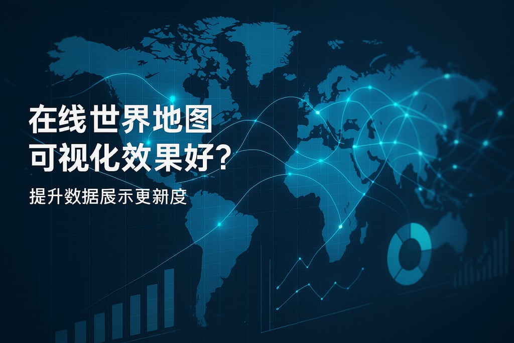 在线世界地图可视化效果好吗？提升数据展示的美观度