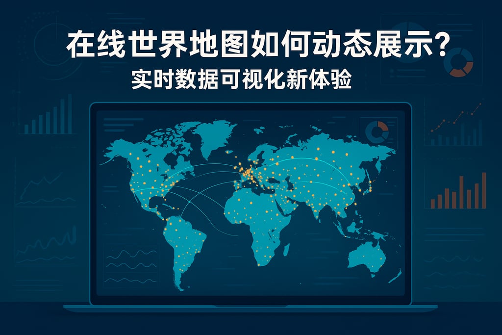 在线世界地图如何动态展示？实时数据可视化新体验