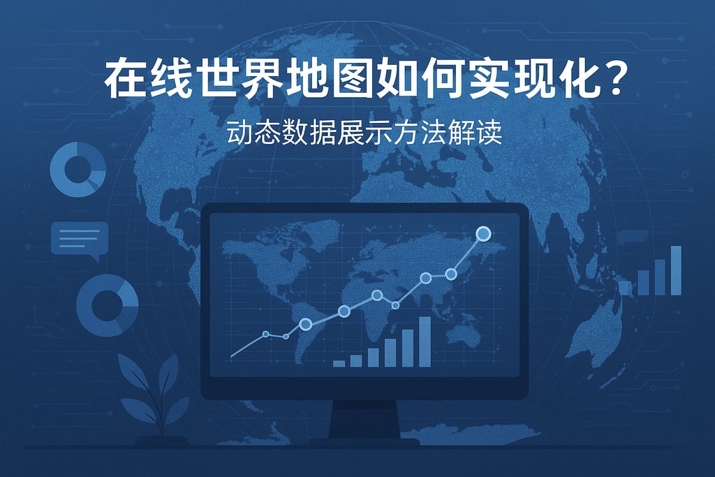在线世界地图如何实现可视化？动态数据展示方法解读