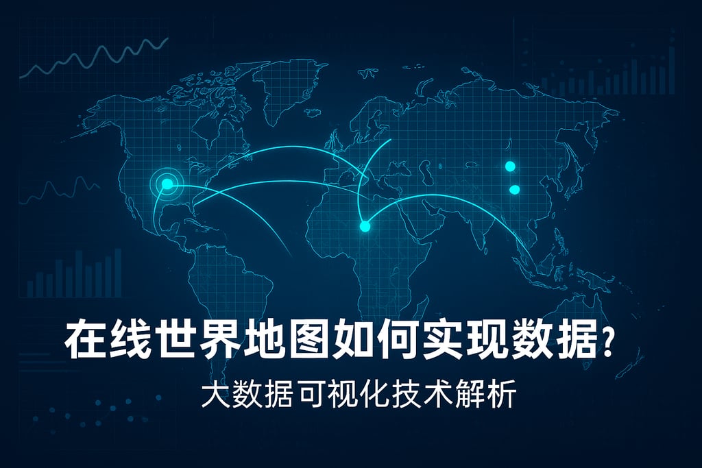 在线世界地图如何实现数据联动？大数据可视化技术解析