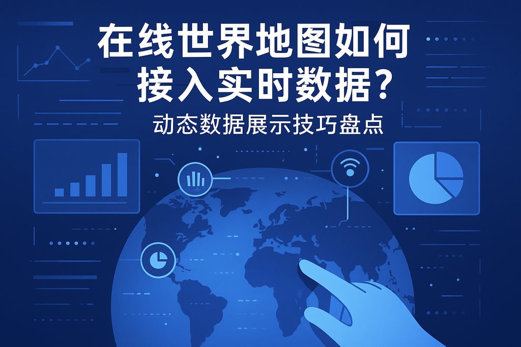 在线世界地图如何接入实时数据？动态数据展示技巧盘点