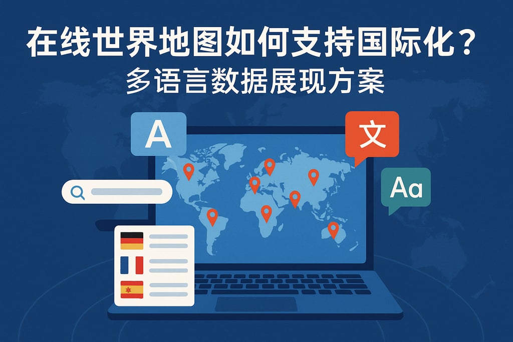 在线世界地图如何支持国际化？多语言数据展现方案