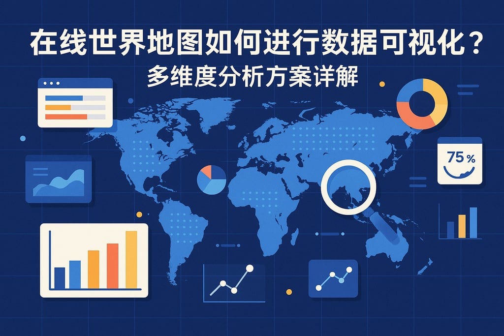 在线世界地图如何进行数据可视化？多维度分析方案详解