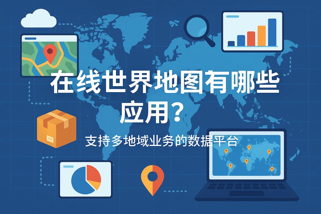 在线世界地图有哪些应用？支持多地域业务的数据平台
