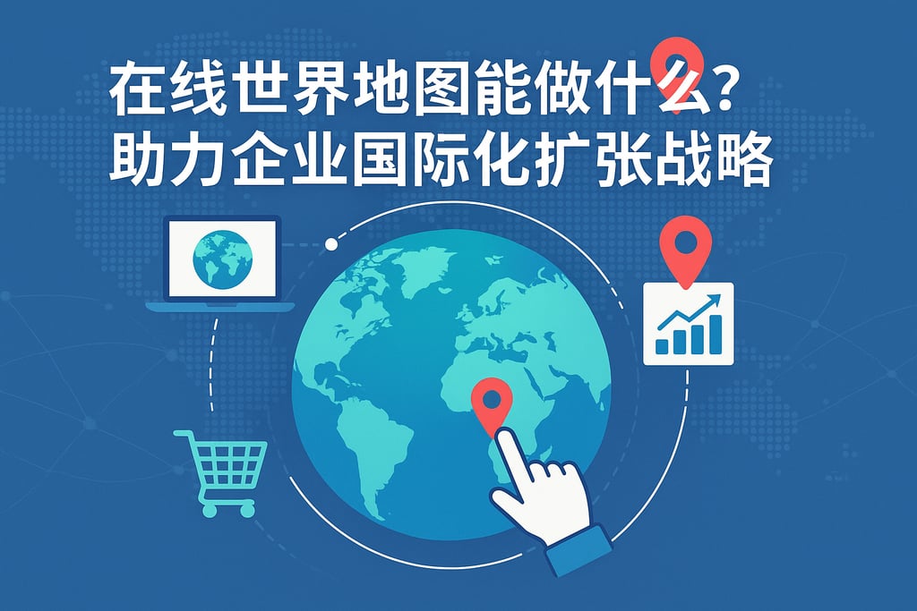 在线世界地图能做什么？助力企业国际化扩张战略