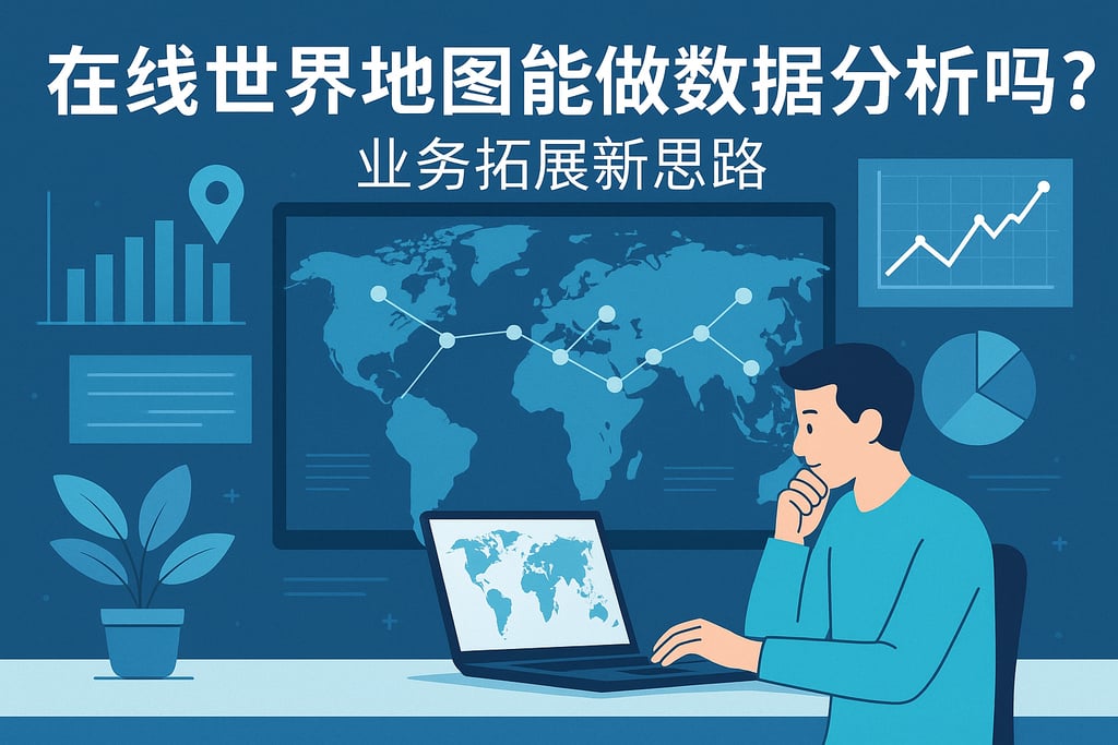 在线世界地图能做数据分析吗？业务拓展新思路