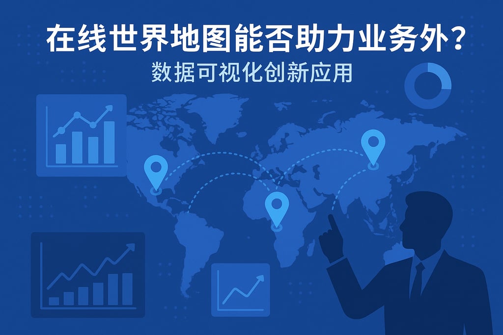 在线世界地图能否助力业务全球化？数据可视化创新应用