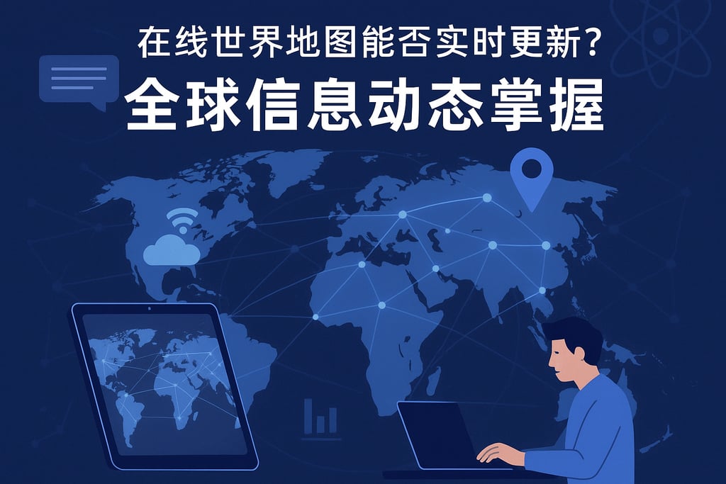 在线世界地图能否实时更新？全球信息动态掌握
