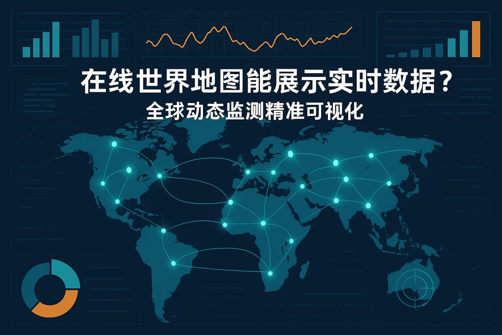 在线世界地图能否展示实时数据？全球动态监测精准可视化