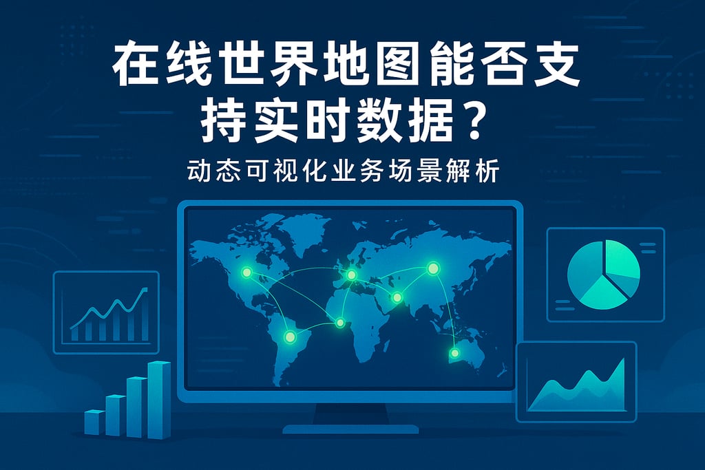 在线世界地图能否支持实时数据？动态可视化业务场景解析