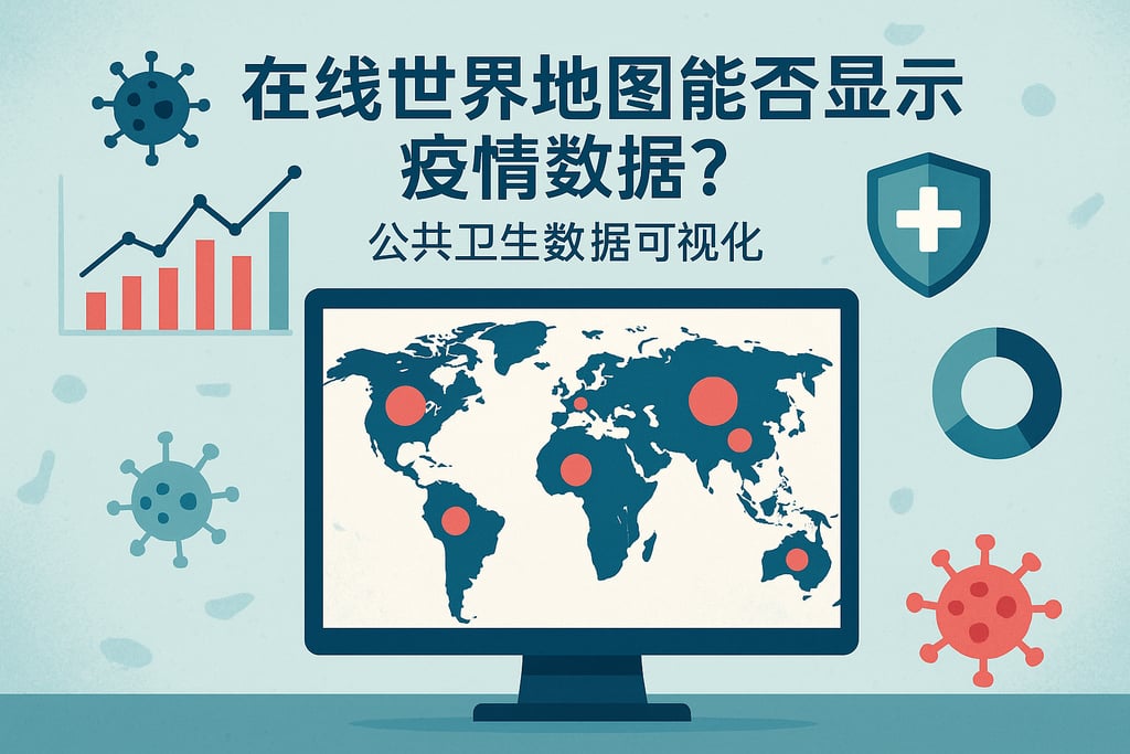 在线世界地图能否显示疫情数据？公共卫生数据可视化