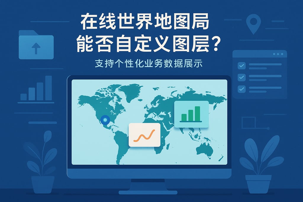 在线世界地图能否自定义图层？支持个性化业务数据展示