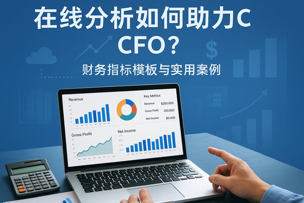 在线分析如何助力CFO？财务指标模板与实用案例