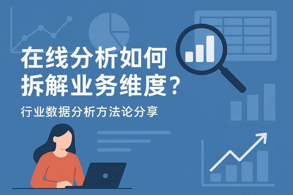 在线分析如何拆解业务维度？行业数据分析方法论分享