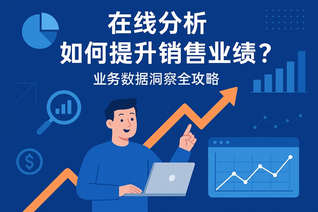 在线分析如何提升销售业绩？业务数据洞察全攻略