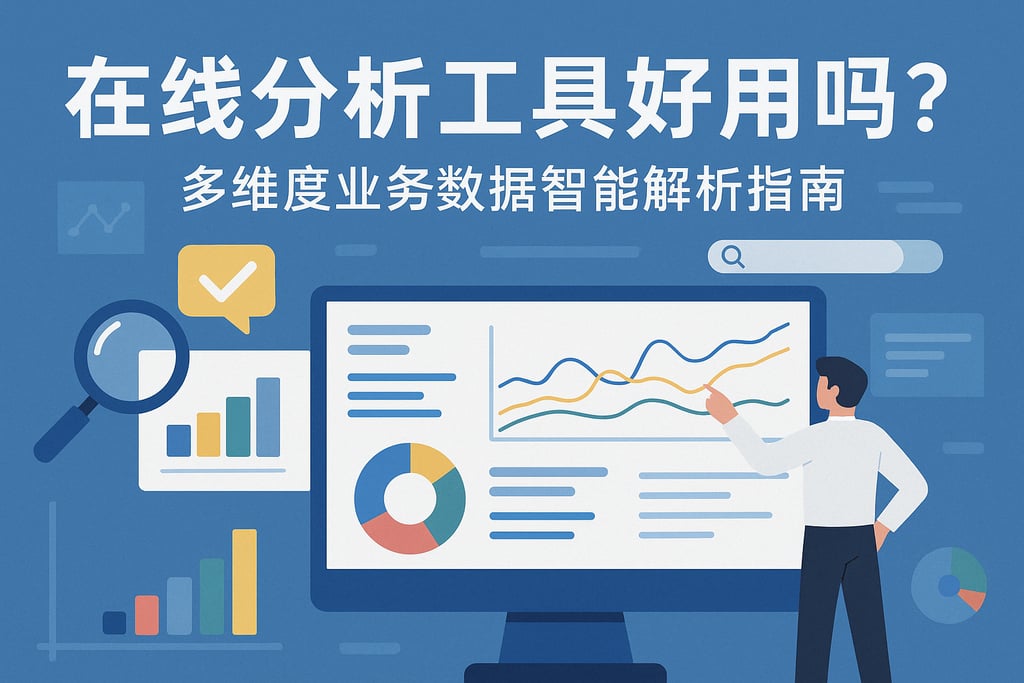在线分析工具好用吗？多维度业务数据智能解析指南