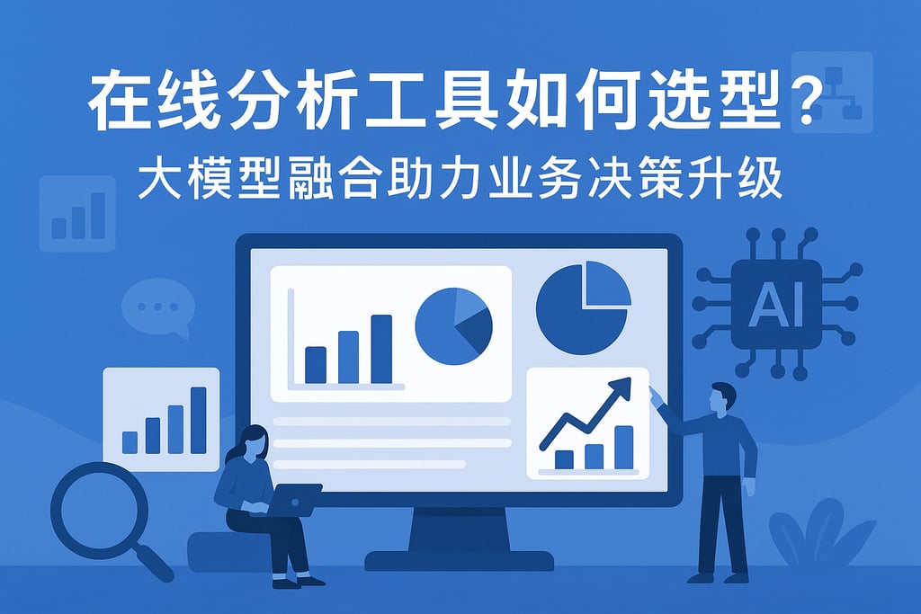 在线分析工具如何选型？大模型融合助力业务决策升级