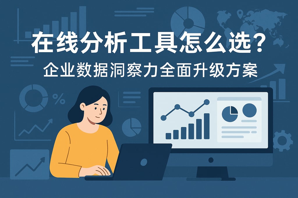 在线分析工具怎么选？企业数据洞察力全面升级方案