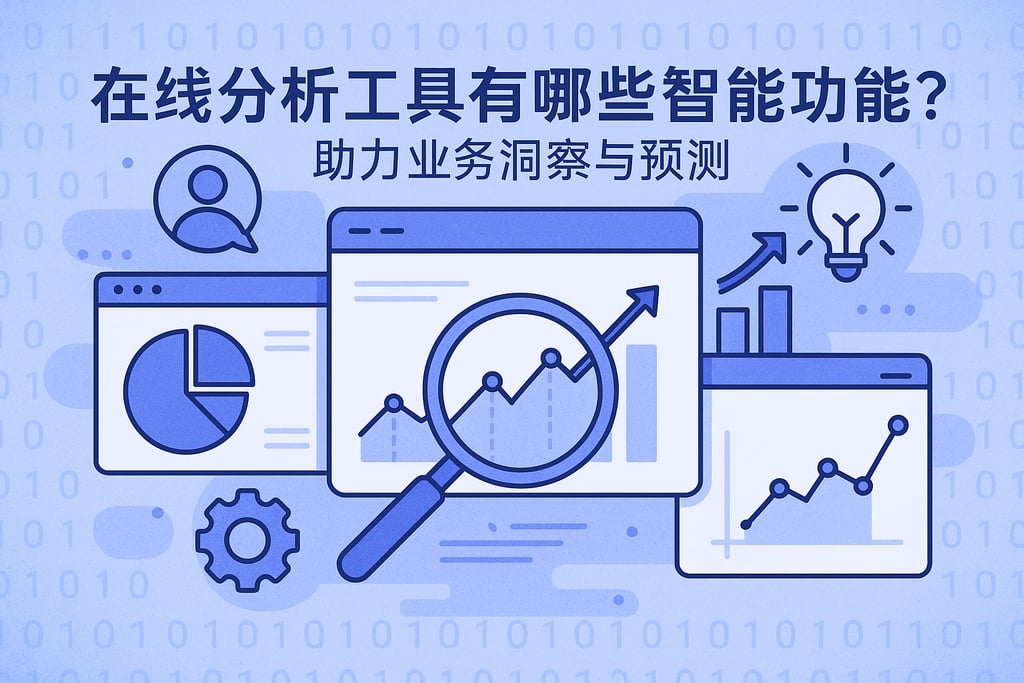 在线分析工具有哪些智能功能？助力业务洞察与预测
