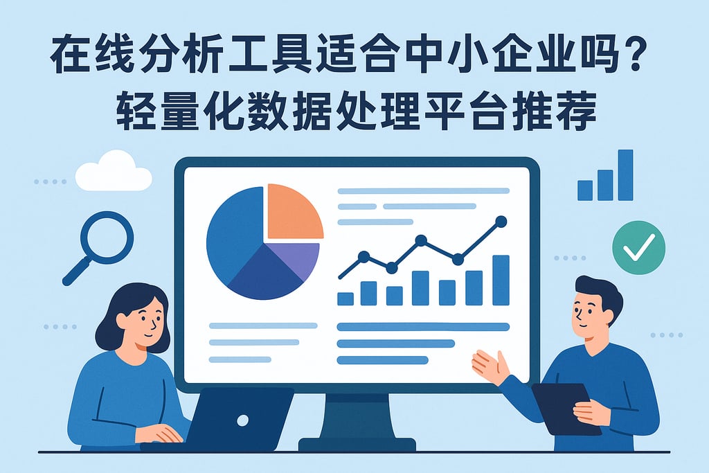 在线分析工具适合中小企业吗？轻量化数据处理平台推荐