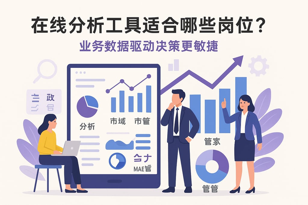在线分析工具适合哪些岗位？业务数据驱动决策更敏捷